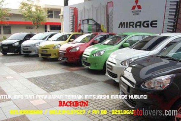 Mitsubishi Mirage 1.2cc Murah Cash Dan Kredit Data Kami Bantu