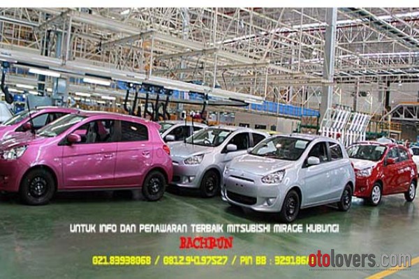 Promo Dp Ringan Mitsubishi Mirage 1.2cc Murah