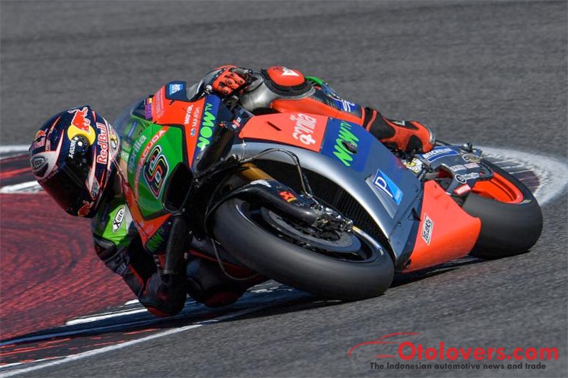 Aprilia selesaikan tes dua hari di Misano