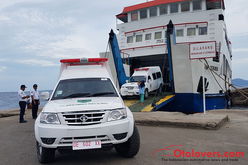 Tata Xenon jadi armada ambulan di Pulau Seram